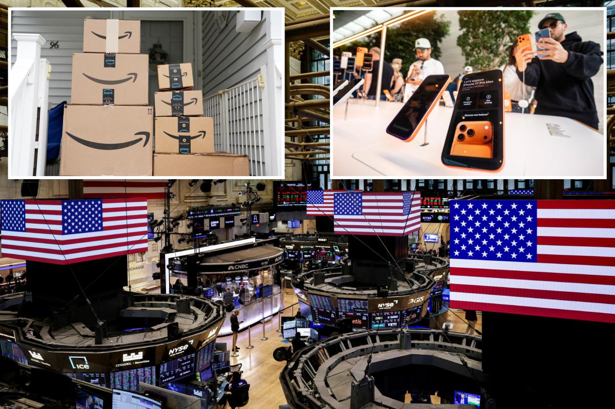 Tech Giants Soar: Amazon, Apple Lead Wall Street's Record Boom